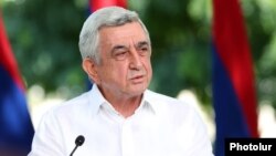 Former Armenian President Serzh Sarkisian 