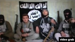 Скриншот видео о "джихадистах".