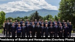 Učesnici Berlisnkog procesa na samitu u Sofiji 17. maja 2018.