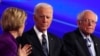 جدال جو بايدن و برنی سندرز، نامزدهای اصلی حزب دمکرات، در انتخابات سه‌شنبه بزرگ