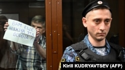 Алексей Горинов в суде. Июль 2022 года