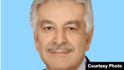 Хаваджа Мухаммад Асиф, министр обороны Пакистана.

