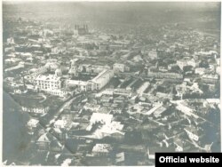 Vedere aeriană a Iașului, 1916-1917