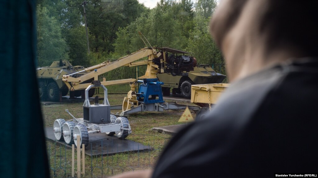 Музей чорнобильської техніки, яка ліквідовувала аварію