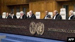 Ілюстраційне фото. Міжнародний суд в Гаазі, квітень 2017 року