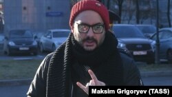 Kiril Serebrennikov, înainte de audieri la tribunal, 16 noiembrie 2018