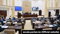 Kazakh senators approved the law on December 23. (file photo)