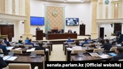 Қазақстан парламенті сенатының отырысы. Нұр-Сұлтан, 28 мамыр 2020 жыл.