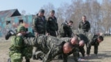 Ukrainian National Guard Recruits Demonstrate Their New Combat Skills
