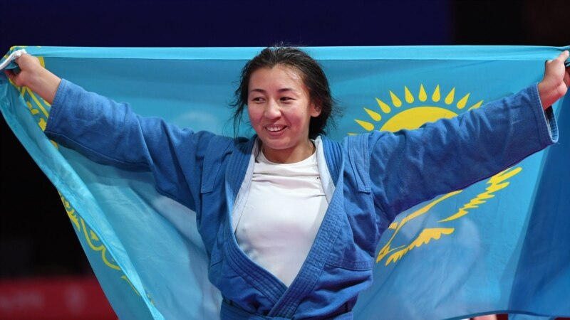 Самбистка Дильдаш Куршыбаева принесла Казахстану 14-е золото Азиады-2018