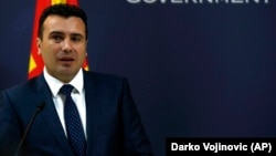 Macedonian Prime Minister Zoran Zaev (file photo)