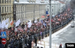 Під час «Маршу проти падлюк» у Москві, 13 січня 2013 року