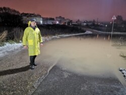 Сергей Воропанов в своем затопленном городе