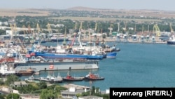 Керченский морской торговый порт, июнь 2019 года