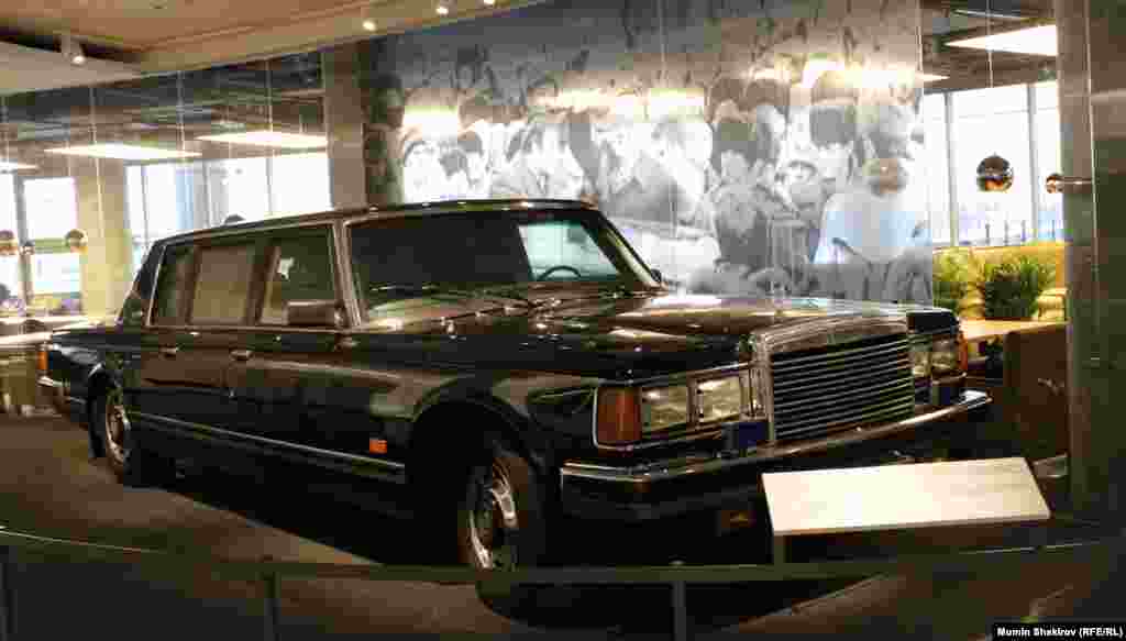 Later in his career he could enjoy the Presidential ZiL limousine.