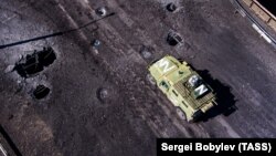 Российская военная техника в оккупированном Херсоне