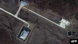 Спутниковая фотография пускового комплекса