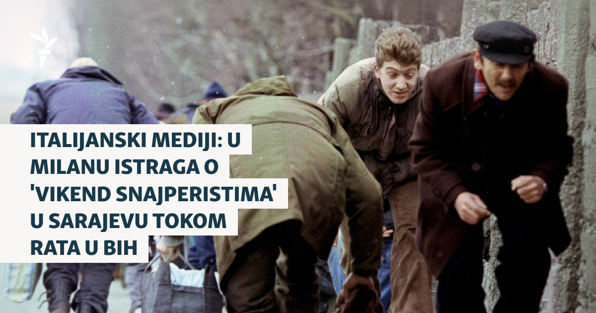 Italijanski mediji: U Milanu istraga o 'vikend snajperistima' u ...