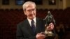 Stanislav Petrov receives the Dresden Prize at the Semper Opera in Dresden, Germany, in February 2013.