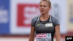 Юлія Степанова під час чемпіонату Європи з легкої атлетики в Амстердамі, Нідерланди, 6 липня 2016 року