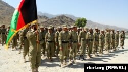 Afghan local police in Nuristan province