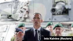 NATO Secretary-General Jens Stoltenberg (file photo)