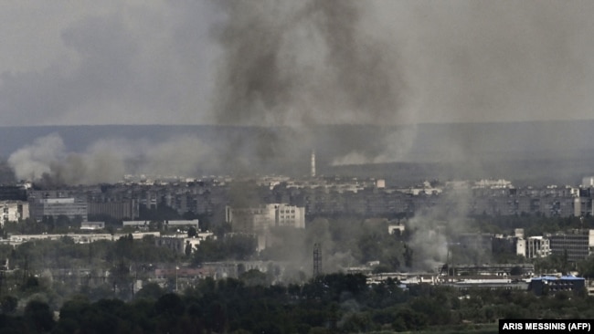 Сіверськодонецьк Луганської області під час наступу російських військ, 14 червня 2022 року
