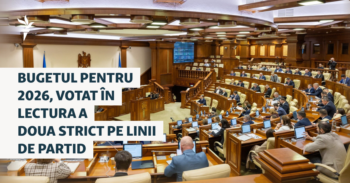Bugetul pentru 2026, votat în lectura a doua strict pe linii de partid 