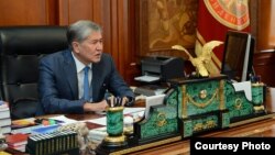 Президент Кыргызстана Алмазбек Атамбаев.