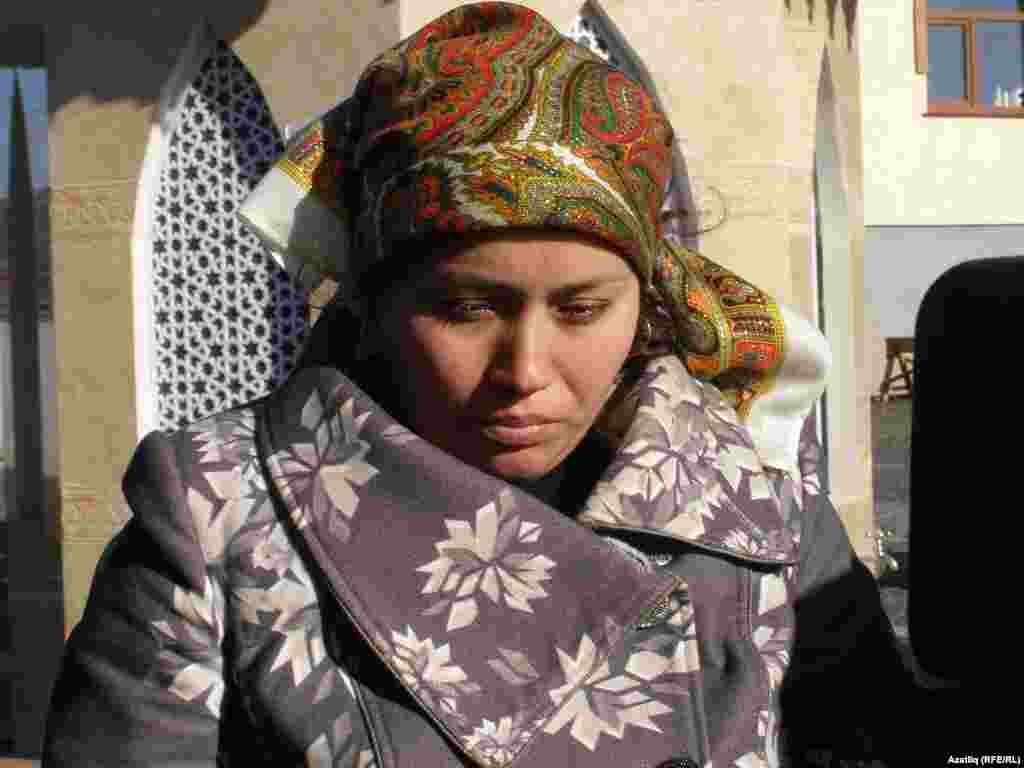 Reshat's widow Zarina Ametova
