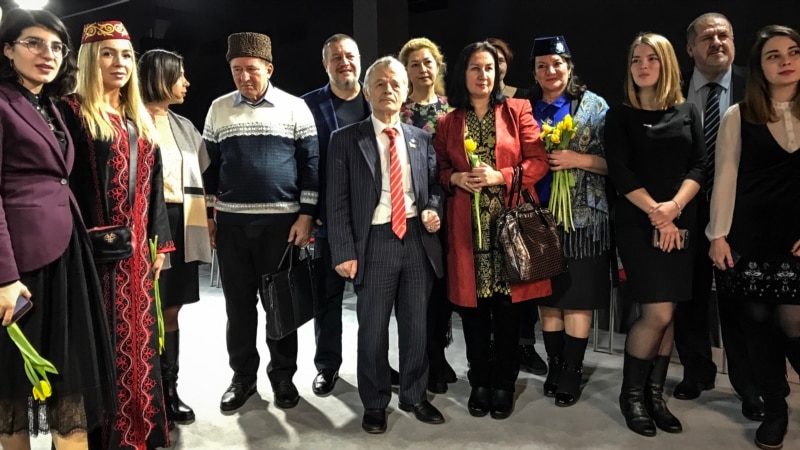 Киевта кырымтатарларның милли каһарманы Номан Челебиджиханны искә алдылар