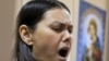 КПРФ предлагает закон о мигрантах с эмблемой женщины с головой в руках