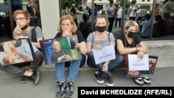 Протест журналистов у здания МВД, 21 июня 2019 г.