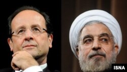 Francois Hollande dhe Hassan Rohani