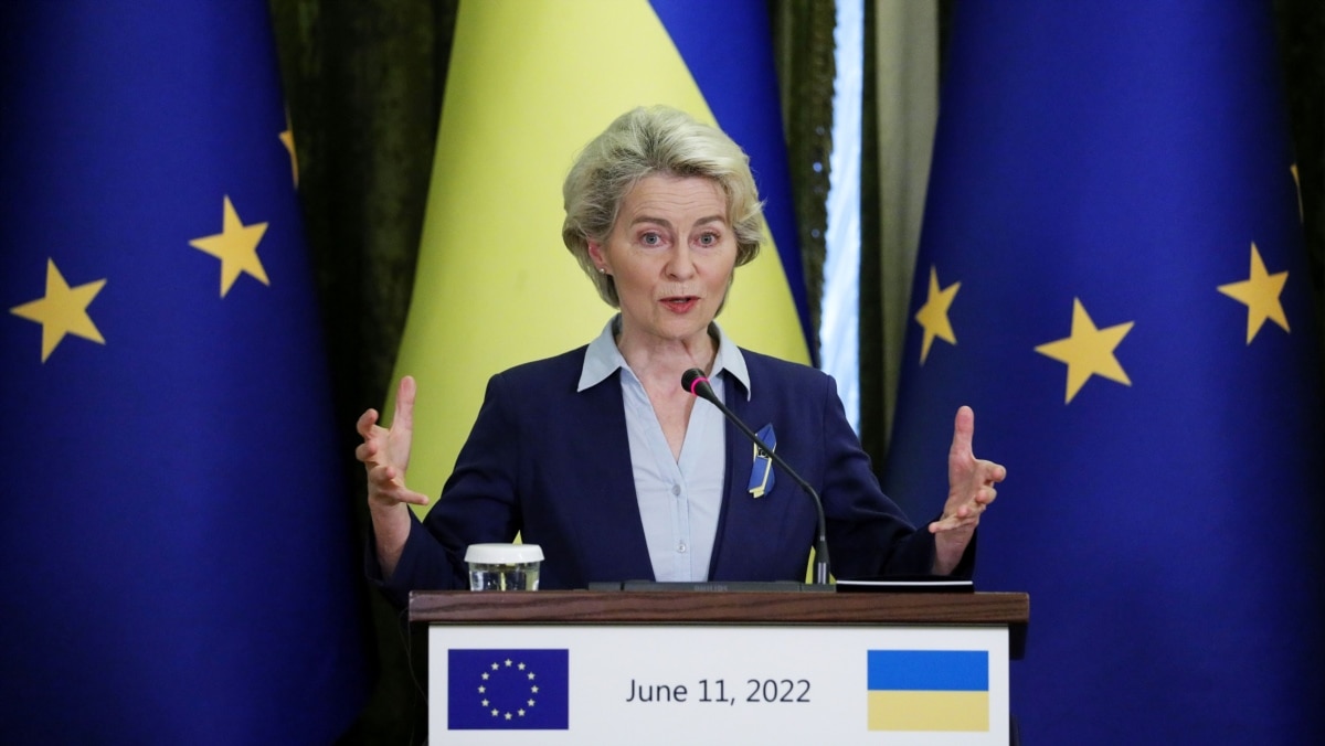 Президентка Єврокомісії завтра відвідає Київ