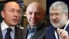 (Left to Right): The challenge Ukraine faces in reeling in its oligarchs has been highlighted by the tangled relationship between Deputy Energy Minister Ihor Didenko (left) and two of the country's tycoons: Hennadiy Bogolyubov (center) and Ihor Kolomoyskiy (right)