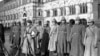 Солдаты Красной армии на Красной площади в Москве, 1922 год