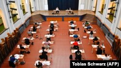 Școală în Germania pe timp de pandemie