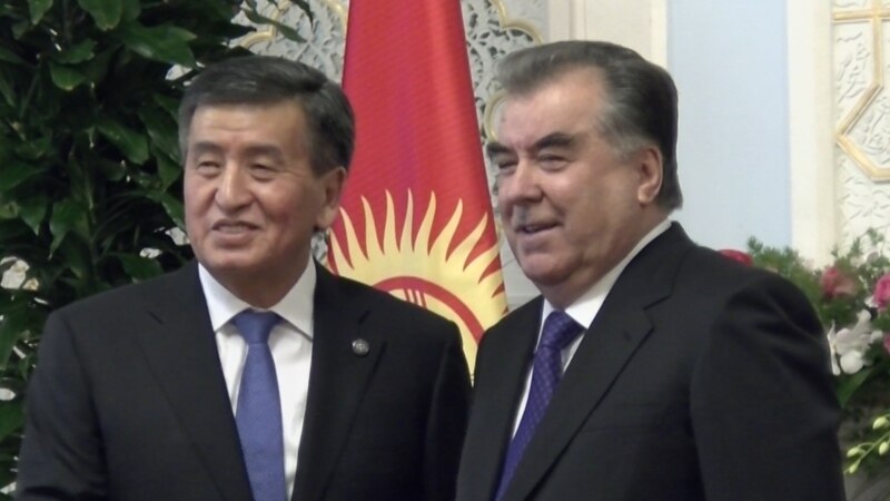 Главы Таджикистана и Кыргызстана обсудили ситуацию на границе двух государств