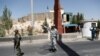 Afghan security forces keep watch at a checkpoint in Maidan Wardak Province. (file photo)