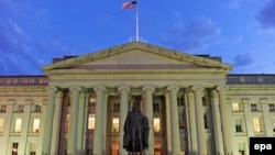 ساختمان وزارت خزانه‌داری آمریکا در واشینگتن