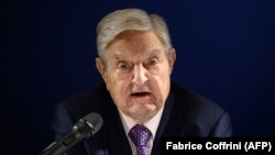 U.S. philanthropist George Soros has pledged $1 billion to combat what he calls "would-be and actual dictators."