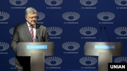 Петр Порошенко на дебатах 14 марта 2019 года