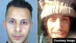 Dvojica traženih Abdeslam Salah (levo) i Abdelhamid Abaud (desno)