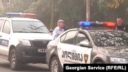 პოლიცია ფოთის #61 მაჟორიტარული ოლქის #8 უბანთან