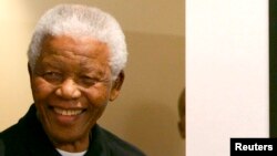 Бывший президент ЮАР Нельсон Мандела. 