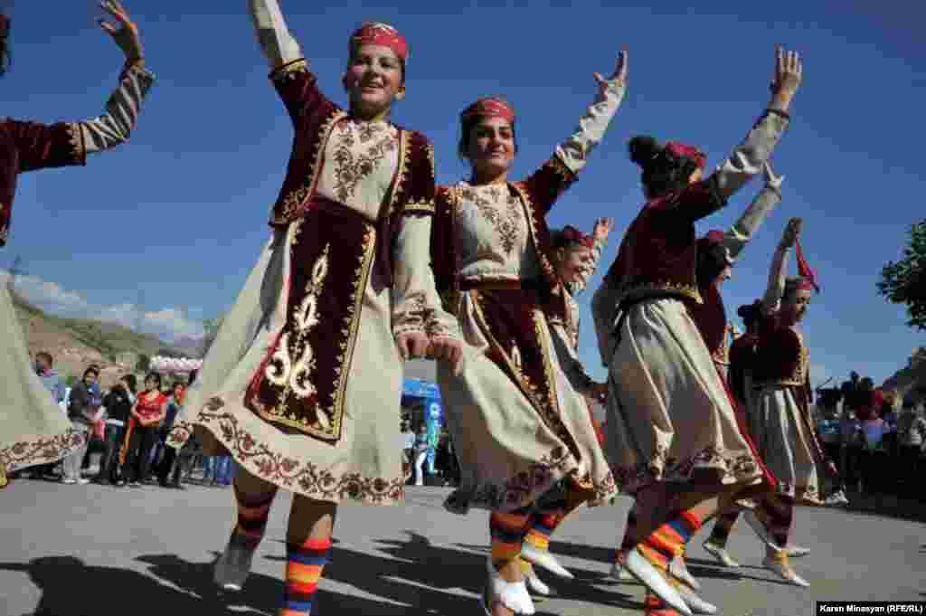 Armenia -- Wine festival in Areni village, Vayots Dzor, 06Oct2012