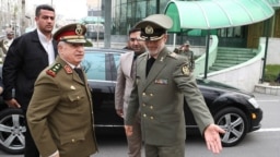 علی عبدالله ایوب، وزیر دفاع سوریه (سمت چپ) در سفر اخیرش به تهران