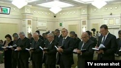 Заседание кабинета министров Туркменистана
