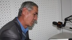 Kyrgyzstan - Mirzohalim Karimov, tajik writer in Kyrgyzstan, 25Dec2012